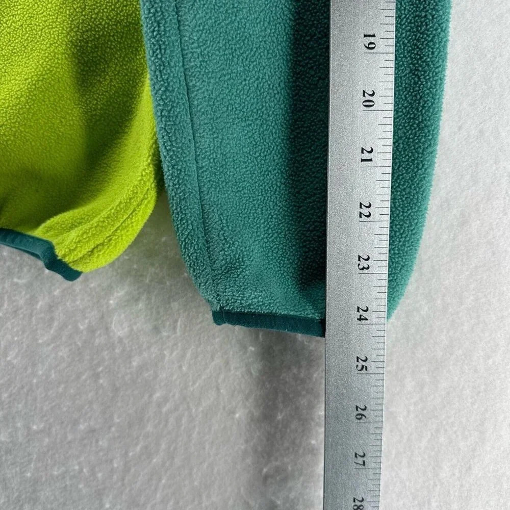 Patagonia Sweatshirt Womens S Synchilla Snap-T Fleece Pullover Lightweight Green - Picture 10 of 11